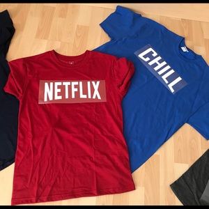 Net flix & chill tee halloween costume